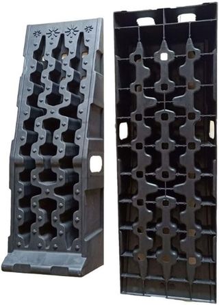 Rampas resistentes para coche, plataformas antides