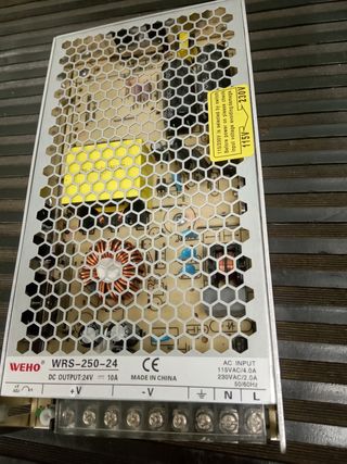 Fuente alimentación 24v 