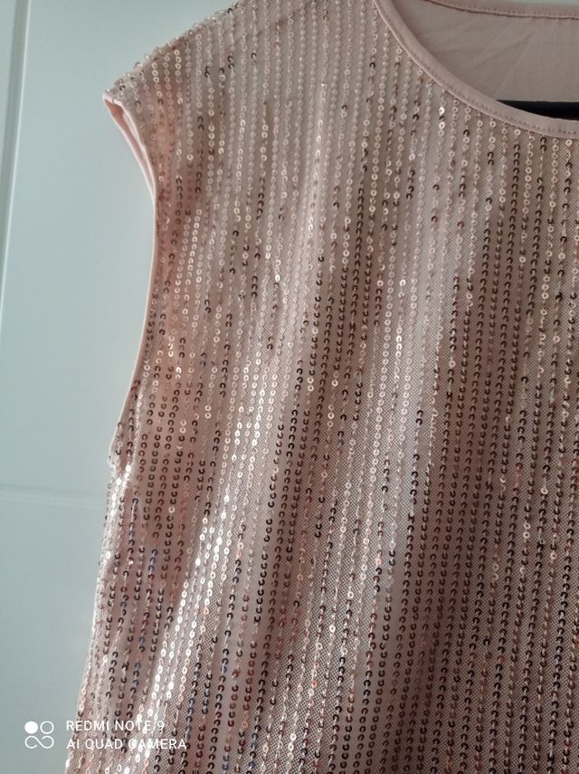 Camiseta de lentejuelas