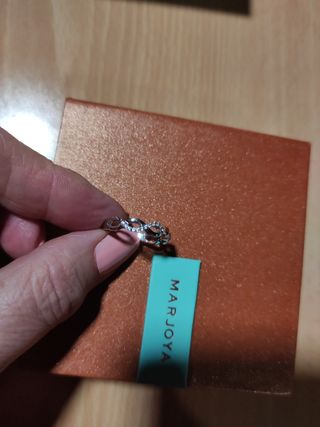 Anillo plata nuevo
