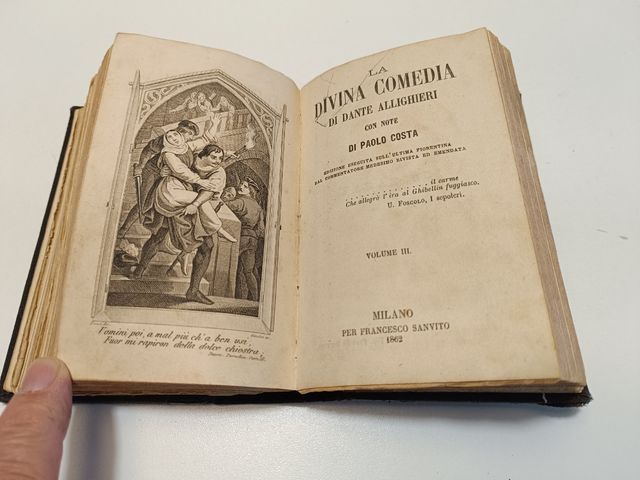 Divina commedia 1862