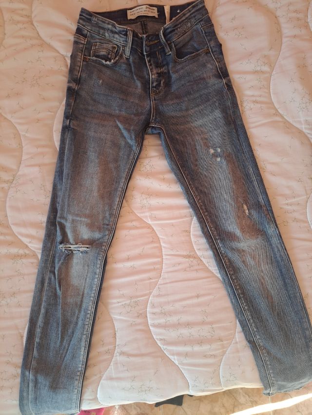 Vaquero elástico azul medio skinny