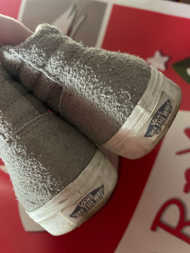 Vans alte seminuove 37 scamosciate