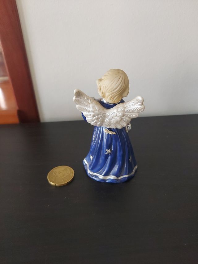 Angioletto in ceramica dipinta