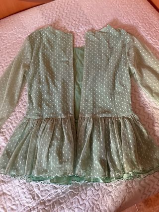 Blusa bruna verde pastel