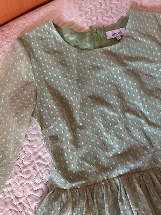 Blusa bruna verde pastel