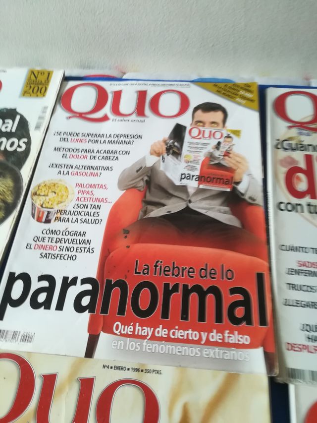 NUEVE REVISTAS QUO AÑOS 1995. 96. 97