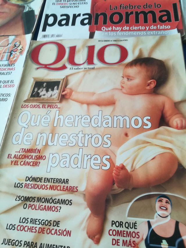NUEVE REVISTAS QUO AÑOS 1995. 96. 97