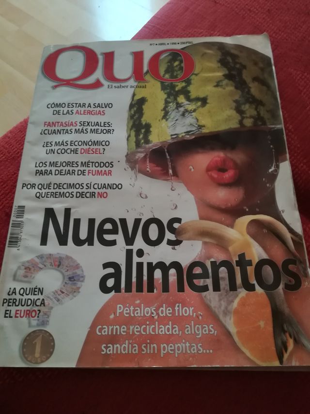 NUEVE REVISTAS QUO AÑOS 1995. 96. 97