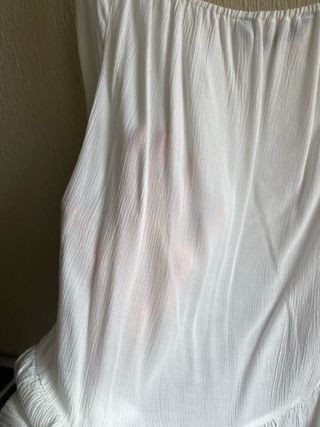 Blusa blanca - zara