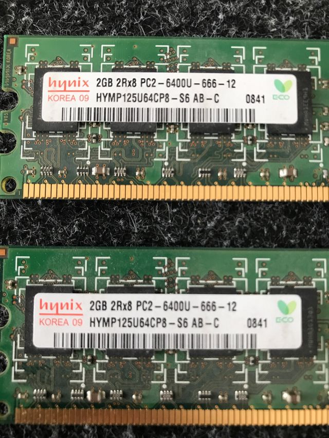 Memorias RAM DDR2