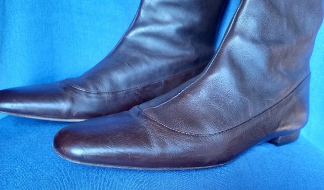 LOEWE, botas altas marrones