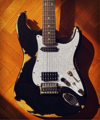 Stratocaster Rock-Guitarra eléctrica.