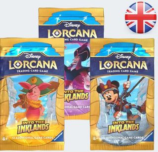 Disney Lorcana: Into the Inklands- 3 SOBRES INGLES