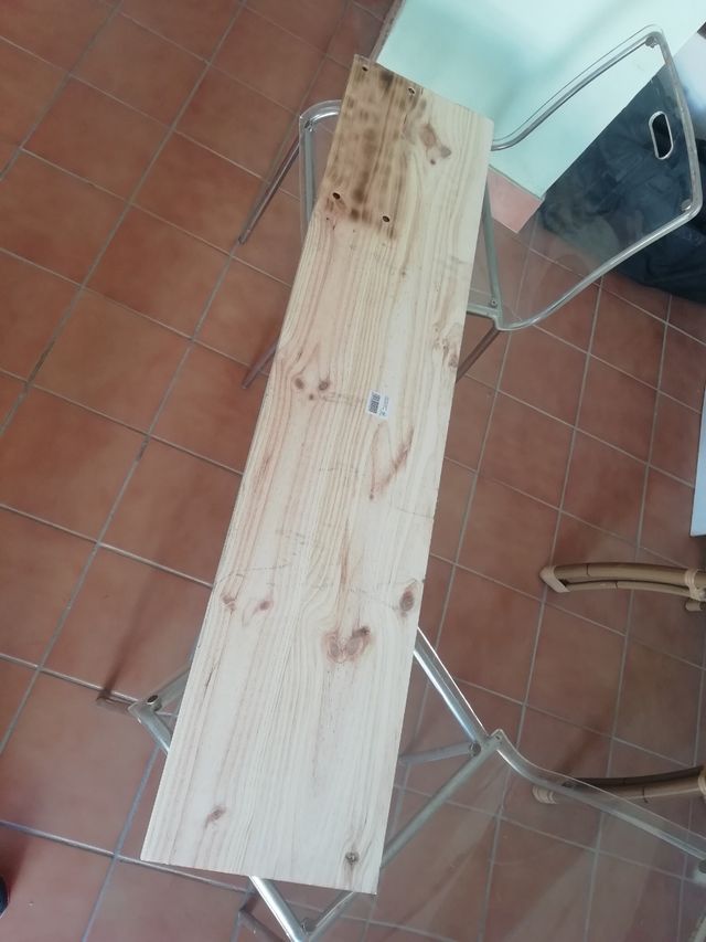 Tabla de madera.