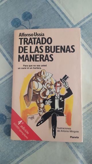 Libro Tratado de las buenas maneras