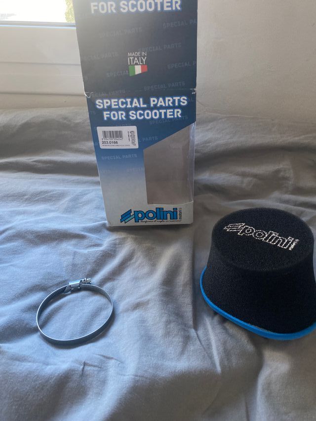 Filtro de aire polini scooter 48mm