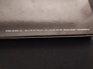 Cuchillo jamonero y afilador