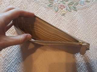 Portafoglio lungo rosa