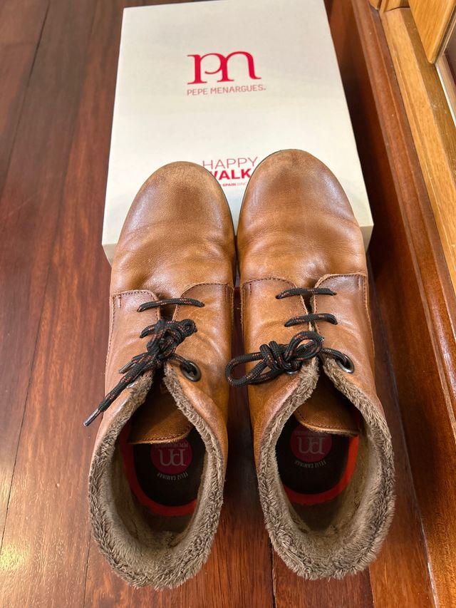 Botines marrones talla 39
