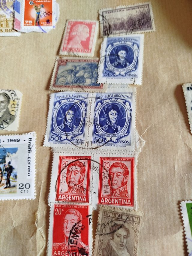 Sellos extranjeros.