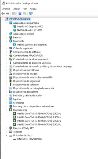 Port Workstation i5 16 Gb RAM Quadro SSD