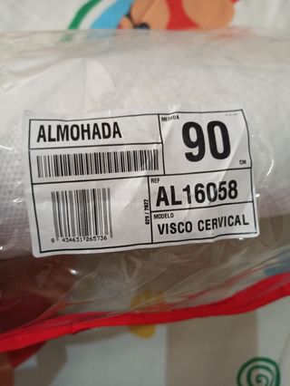 Almohada anatómica