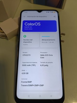 OPPO A54s cómo nuevo