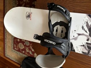Tabla snowboard 165cm + fijaciones