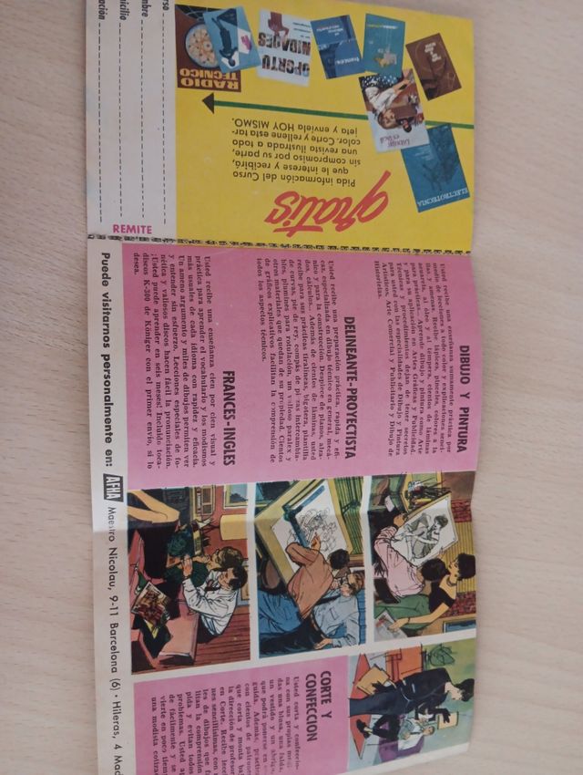 Triptico cursos AFHA