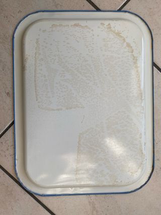 Vassoio di latta pubblicitario Battistero