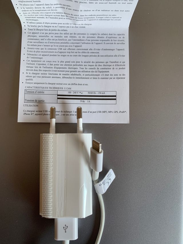 Cargadores nuevos para iphone (no originales)