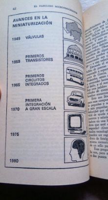 Libro El fabuloso microprocesador. 1981