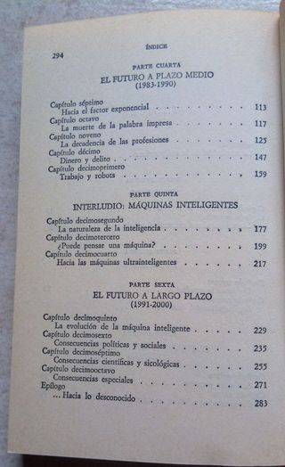 Libro El fabuloso microprocesador. 1981