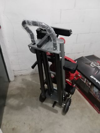 Sierra telescopica y mesa