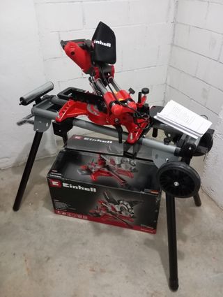 Sierra telescopica y mesa