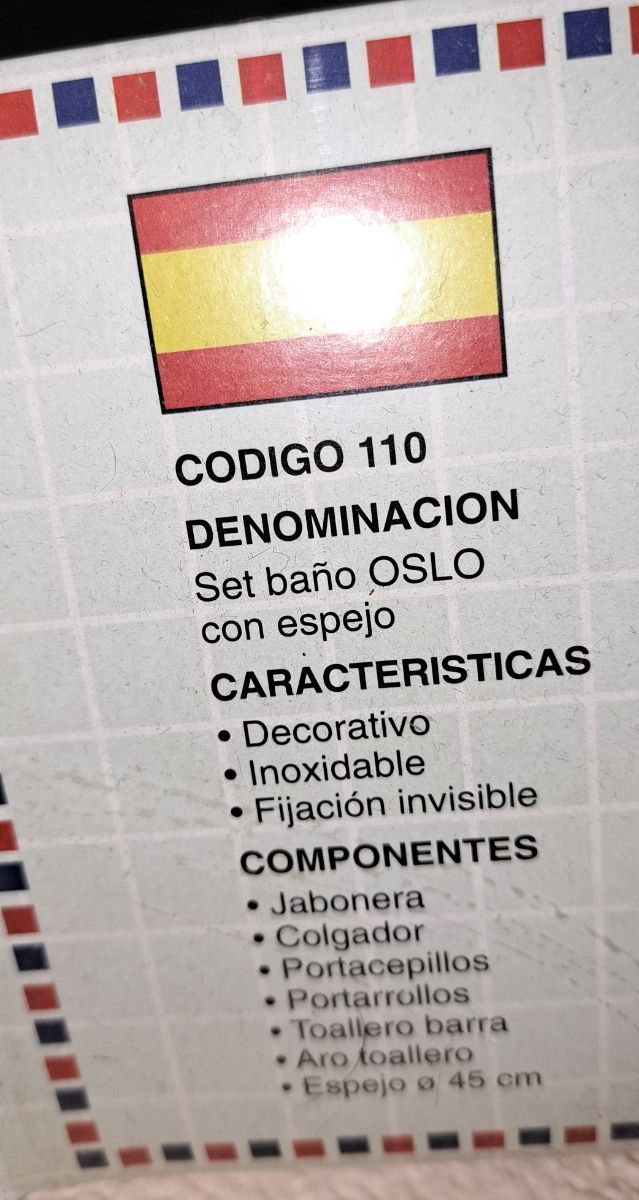 Estuche accesorios baño 