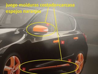NISSAN PULSAR C13 A PARTIR DEL 2014.JUEGO MOLDURA 