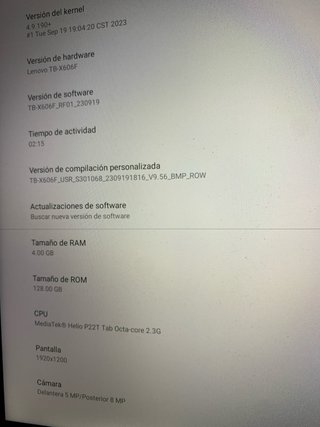 Tablet lenovo M10 FHD Plus 128gb