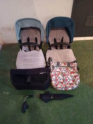 Carro gemelar bugaboo