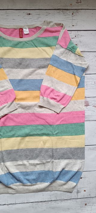 Jersey rayas multicolor 