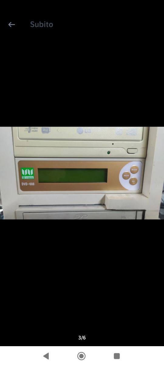 Coppia di duplicatori DVD - CD