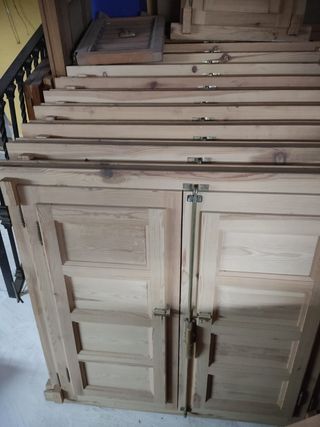 Ventanas madera maciza
