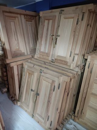 Ventanas madera maciza