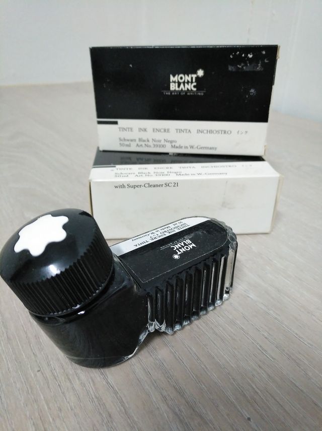 TINTA MARCA MONT BLAC PARA PLUMA