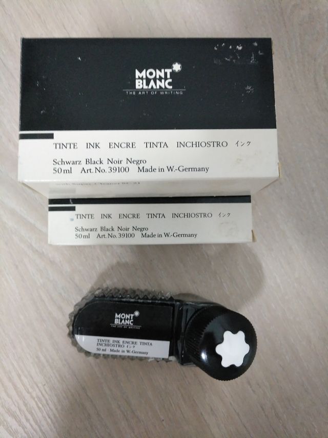 TINTA MARCA MONT BLAC PARA PLUMA