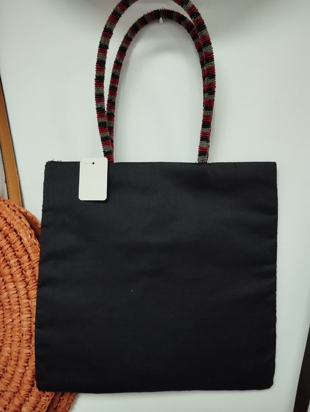 Bolso de Abalorios Floral