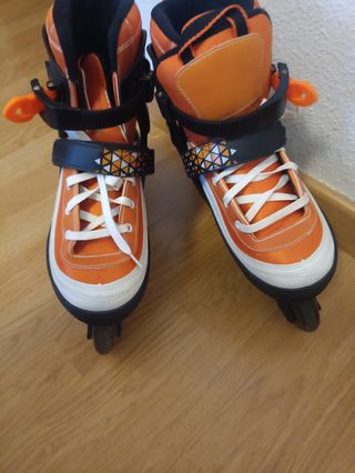 Set patines y casco