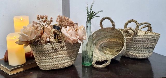 Cesteria para eventos y decoracion