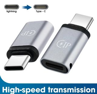 Adaptador lighting 8 pines Iphone a USB type-c 